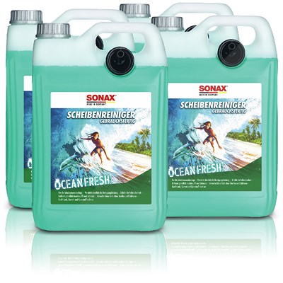 Sonax 4x 5 L ScheibenReiniger gebrauchsf. Ocean-fresh [Hersteller-Nr. 02645000]