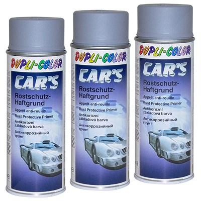 Dupli Color 3x 400ml Car's Rostschutz-Haftgrund grau [Hersteller-Nr. 385889]