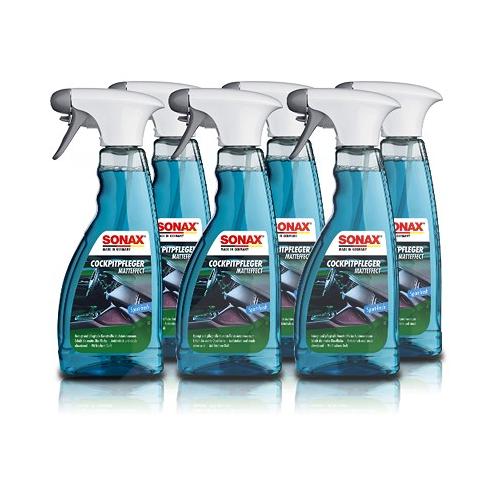 Sonax 6x 500ml CockpitPfleger Matteffect Sport-fresh [Hersteller-Nr. 03572410]