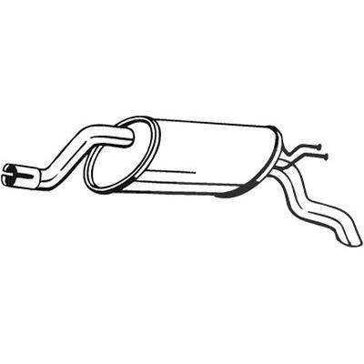 Bosal Endschalldämpfer [Hersteller-Nr. 148-195] für Fiat, Lancia Image