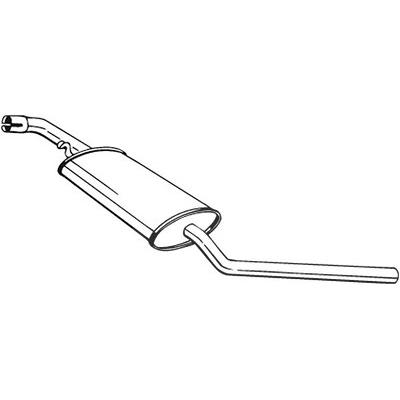 Bosal Mittelschalldämpfer [Hersteller-Nr. 281-603] für VW Image