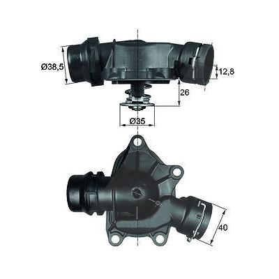 Mahle Thermostat, Kühlmittel [Hersteller-Nr. TI2688] für BMW Image