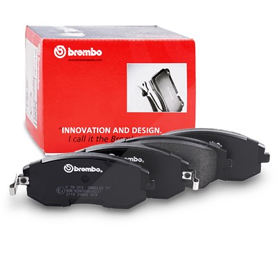 Brembo Bremsbelagsatz Vorderachse [Hersteller-Nr. P78013] für Subaru, Toyota Image