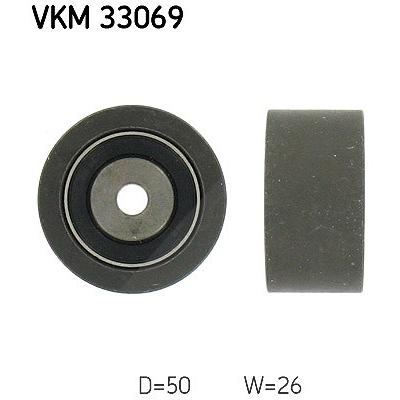Skf Umlenk-/Führungsrolle, Keilrippenriemen [Hersteller-Nr. VKM33069] für Citroën, Fiat, Lancia, Peugeot, Suzuki Image