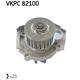 Skf Wasserpumpe [Hersteller-Nr. VKPC82100] für Abarth, Alfa Romeo, Chrysler, Fiat, Ford, Jeep, Lancia, Opel, Vauxhall