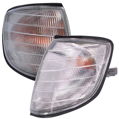 Bestprice 2x Blinker weiß vorne mit Lampenträger [Hersteller-Nr. 31320675] für Mercedes-Benz Image