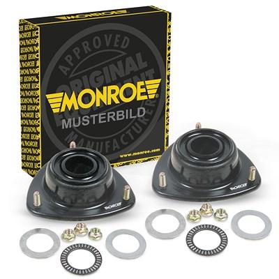 Monroe 2x Federbeinstützlager Vorderachse für Ford Image