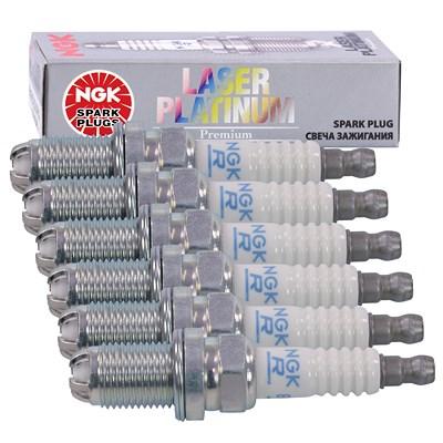 Ngk 6x Zündkerze [Hersteller-Nr. 3566] für Opel Image