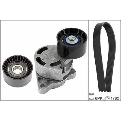 Schaeffler Ina Keilrippenriemensatz [Hersteller-Nr. 529013710] für Renault Image