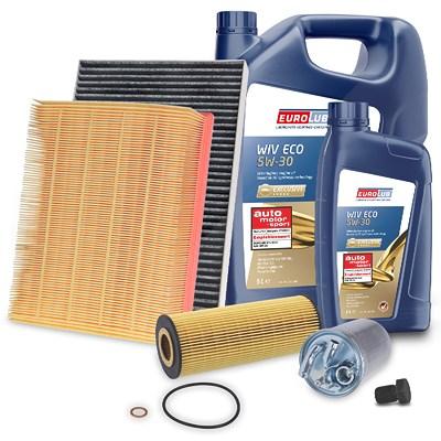 Bestprice Inspektionspaket Filtersatz SET B + 6l ÖL [Hersteller-Nr. 40197649] für Audi Image