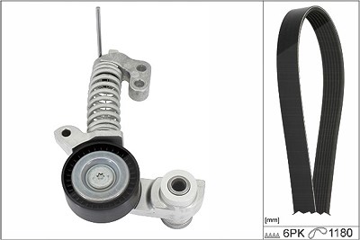 Schaeffler Ina Keilrippenriemensatz [Hersteller-Nr. 529037410] für Volvo Image
