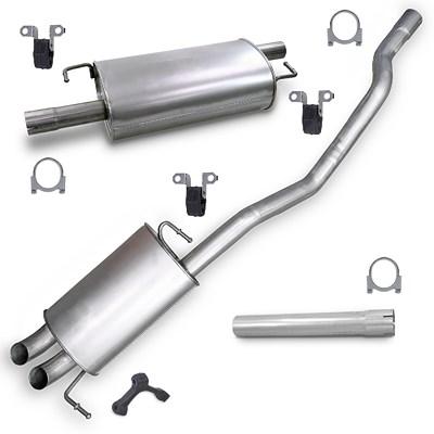 Bestprice Schalldämpfer Set + Montagematerial (Radstand 3400 mm) für VW Image