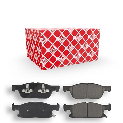 Febi Bilstein Bremsbelagsatz, Scheibenbremse [Hersteller-Nr. 171400] für Ford, Ford Usa Image