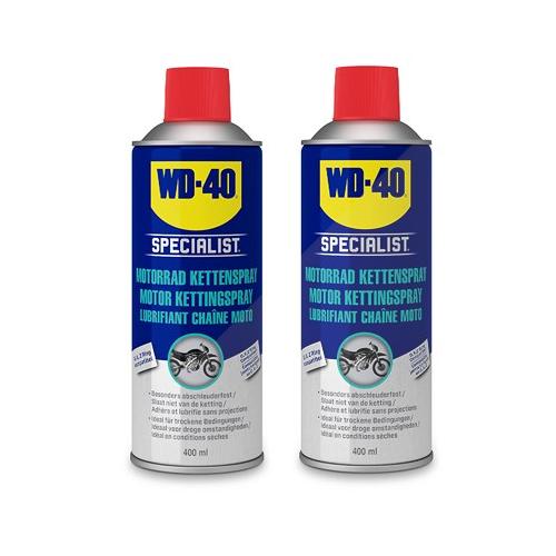 Wd-40 2x 400ml Motorrad Kettenspray [Hersteller-Nr. 56786/46NBA]