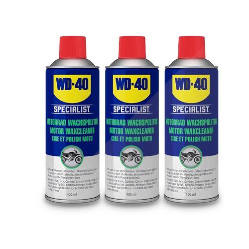 Wd-40 3x 400ml Motorrad Wachspolitur [Hersteller-Nr. 56809/46NBA]