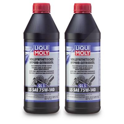 Liqui Moly 2x 1 L Vollsynthetisches Hypoid-Getriebeöl (GL5) LS SAE 75W-140 [Hersteller-Nr. 4421] Image