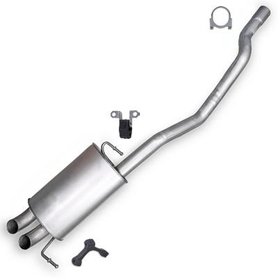 Atec Endschalldämpfer + Montagematerial (Radstand 3000 mm) für VW Image