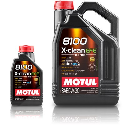 Motul 6 L 8100 X-clean EFE 5W30 Motoröl