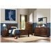 Red Barrel Studio® Youth Sleigh Bedroom Set Twin 3 Piece: Bed, Dresser, Mirror Wood in Brown | 52 H x 43 W x 79 D in | Wayfair