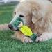 Dog Teething Toys Dental Chew Toy For Dogs Tpr Dog Plush Chew Toy Bite-Resistant Molar Chew Dog Toy Pet Plush Toy Squeak Interactive Dog Toy For Small And Medium-Sized Dogs