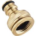 Mingyiq G3/4 to G1/2 Brass Fitting Adaptor HOSE Tap Faucet Water Pipe Connector Garden