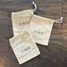 J. Crew Bags | J.Crew Jewelry Dust Bag (Set Of 3) | Color: Black/Cream | Size: Small Dust Bag