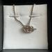 Gucci Jewelry | Authentic Gucci Sterling Silver Britt Double G Bar Necklace - Size 16 | Color: Silver | Size: Os
