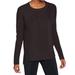 Athleta Sweaters | Athleta Women’s Xs Merino Pullover Sweater High Low Espresso Brown Ribbed Casual | Color: Brown | Size: Xs