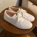 Kate Spade Shoes | Kate Spade New York White Sneakers | Color: Silver/White | Size: 9.5