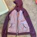 The North Face Tops | Great Condition North Face Zip Up Hoodie. Size M. | Color: Purple | Size: M