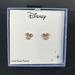 Disney Jewelry | Disney Minnie Mouse Earrings | Color: Gold | Size: Os