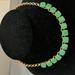 Kate Spade Jewelry | (#107) Nwt Kate Spade 12 Carat Gold Plated Jeweled Necklace | Color: Gold/Green | Size: Os