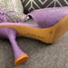 Giani Bernini Shoes | Gianni Bini Purple Sling Back Shoes. | Color: Purple | Size: 8.5