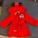 Disney Pajamas | Disney Baby Minnie Mouse Fleece House Coat | Color: Red | Size: 18-24mb