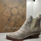Free People Shoes | Brand New In Box Womens Free People Wayward Western Cowboy Boots Size 6 | Color: Cream/White | Size: 6