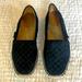 Gucci Shoes | Gucci Black Suede Micro Gg Espadrilles, Size 36.5 | Color: Black | Size: 36.5