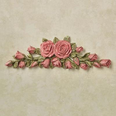 Pink Rose Melody Wall Topper , Pink