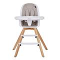 Evolur Zoodle 3-in-1 High Chair I Booster Feeding Chair I Modern Design I Toddler Chair I Removable Cushion I Adjustable Tray I Baby, Infant, Toddler