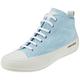 Candice Cooper Damen Mid S Oxford-Schuh, White Powder Blue, 34 EU