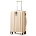 Hanke Suitcase Luggage Hard Shell Suitcase Cabin Size 4 Wheel Cabin Suitcase Carry-ons Hand Luggage,Lightweight Suitcases & travel bags Carry on Luggage Cabin with TSA Locks Travel Suitcase, Cuba Sand