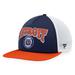 Men's Fanatics Branded Navy/Orange Detroit Tigers Heritage Foam Front Trucker Snapback Hat