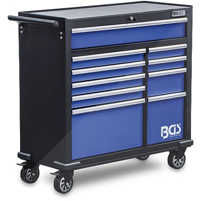 Bgs Werkzeugwagen XXL - 10 Schubladen - leer [Hersteller-Nr. 4206]