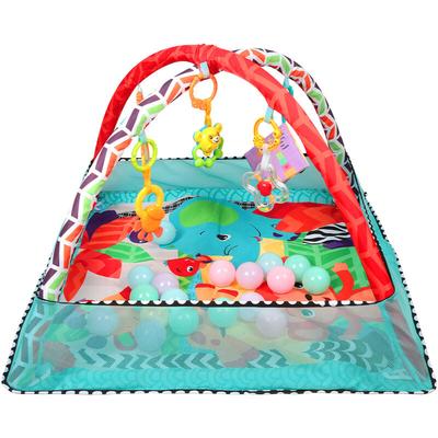 Baby Spieldecke, Spielmatte Baby Krabbel Matte 3 in 1 Zaun Fitnesshilfe Spielzeug für Kinder