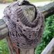 Crochet PATTERN Heartland loop scarf snood cowl women neckwarmer, woman circle scarf, winter clothing DIY tutorial, Instant download