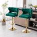 Bar Stools With Footrest and Footrest Set of 2