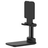 Phone Stand for Desk Foldable Portable Adjustable Tablet Cell Phone Holder Charging Dock Cellphone Holder Office Sturdy Mobile Stand Desktop iPhone Stand