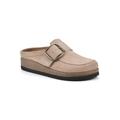 Women's Bueno Casual Flat by White Mountain in Beach Wood Suede (Size 9 M)