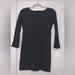 Madewell Dresses | Madewell Knot Bell-Sleeve Stripped Dress | Color: Black/White | Size: Xs