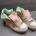 Converse Shoes | Converse Pink And Green Mint Shoes | Color: Green/Pink | Size: 7