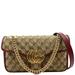 Gucci Bags | Gucci Gg Marmont Small Matelasse Canvas Shoulder Bag Red | Color: Red | Size: Os